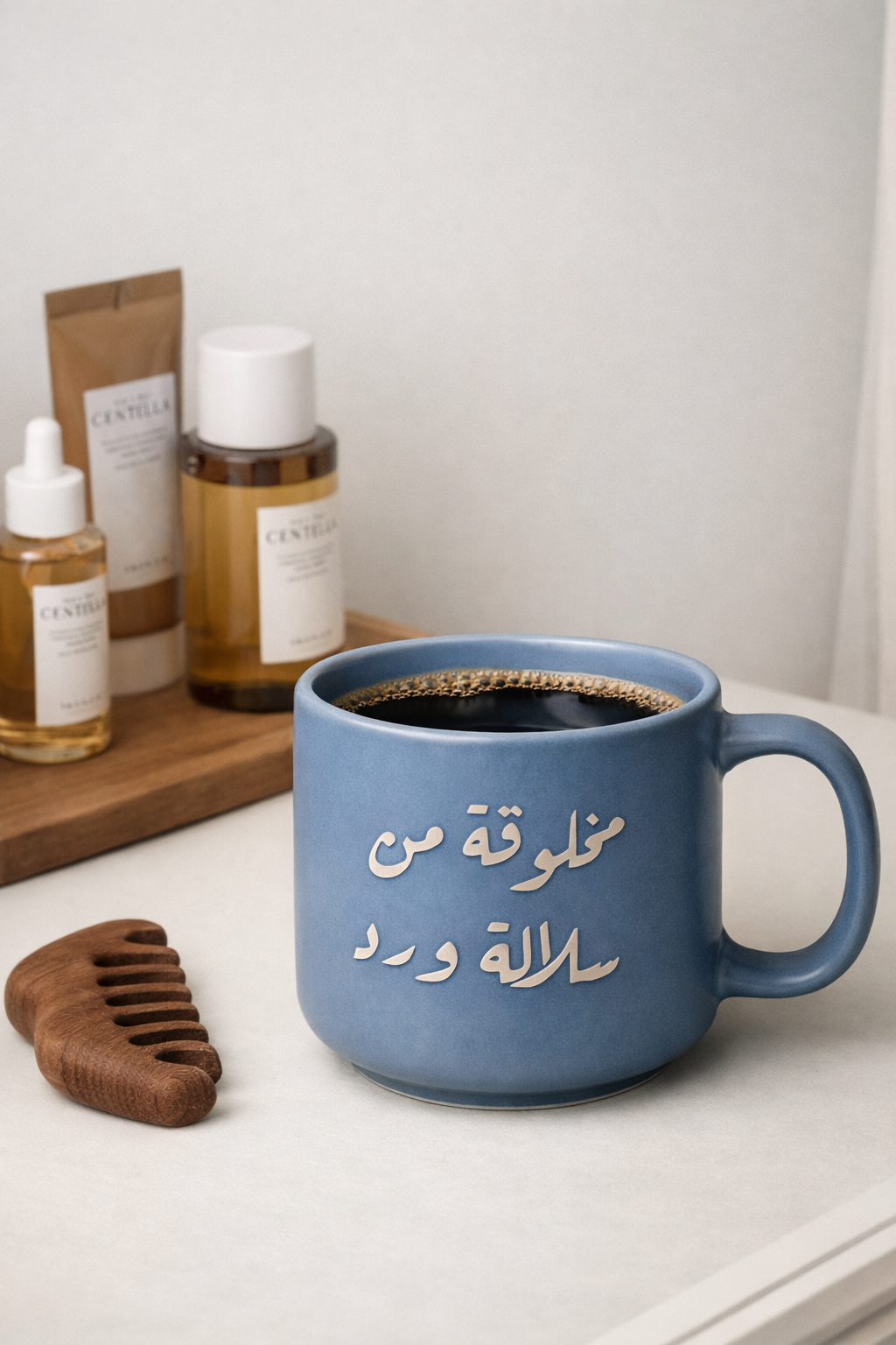 كوب ازرق